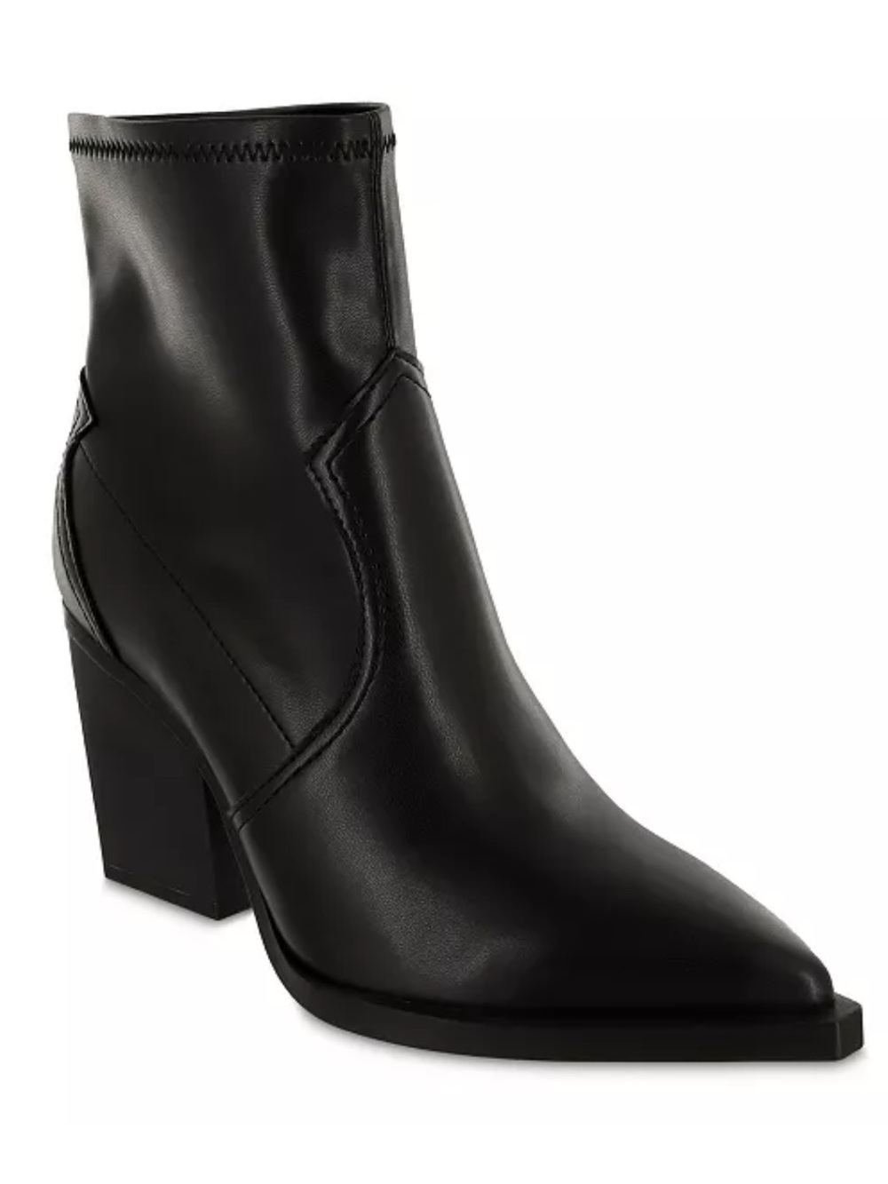 MIA Rachell Pointed-Toe Heeled Western Booties size 6